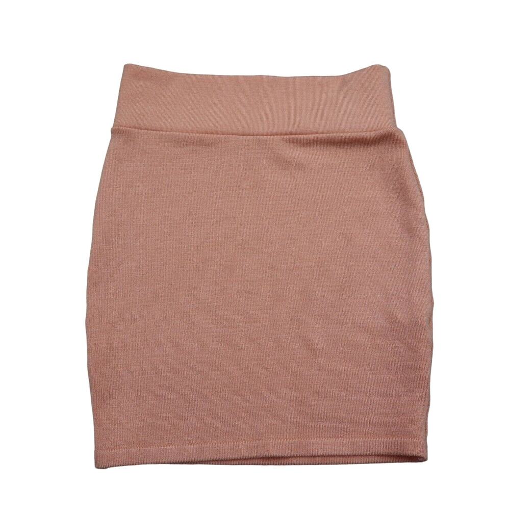 Love Republic Skirt Womens S Pink Banded Waist High Rise Pencil Cut Bottoms USA